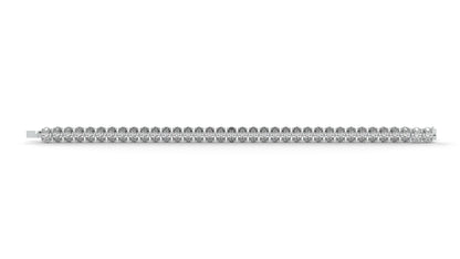 23.40 CTW Oval Diamond Bracelet in 14K White Gold – Luxury  Tennis Bracelet